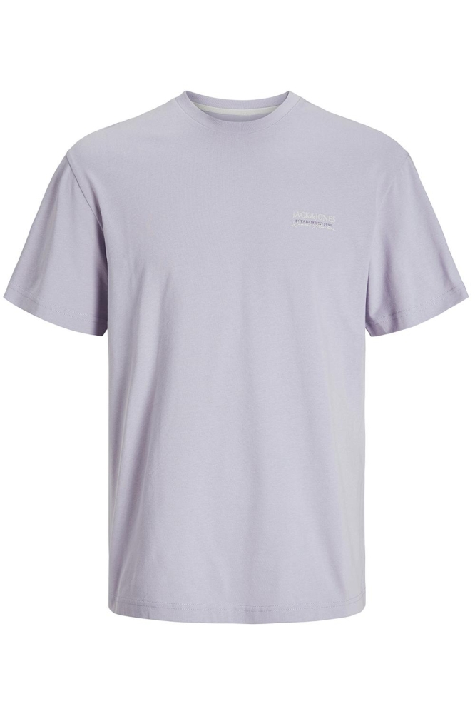 JJSUMMER VIBES TEE SS CREW NECK 12269372 LANGUID LAVENDER